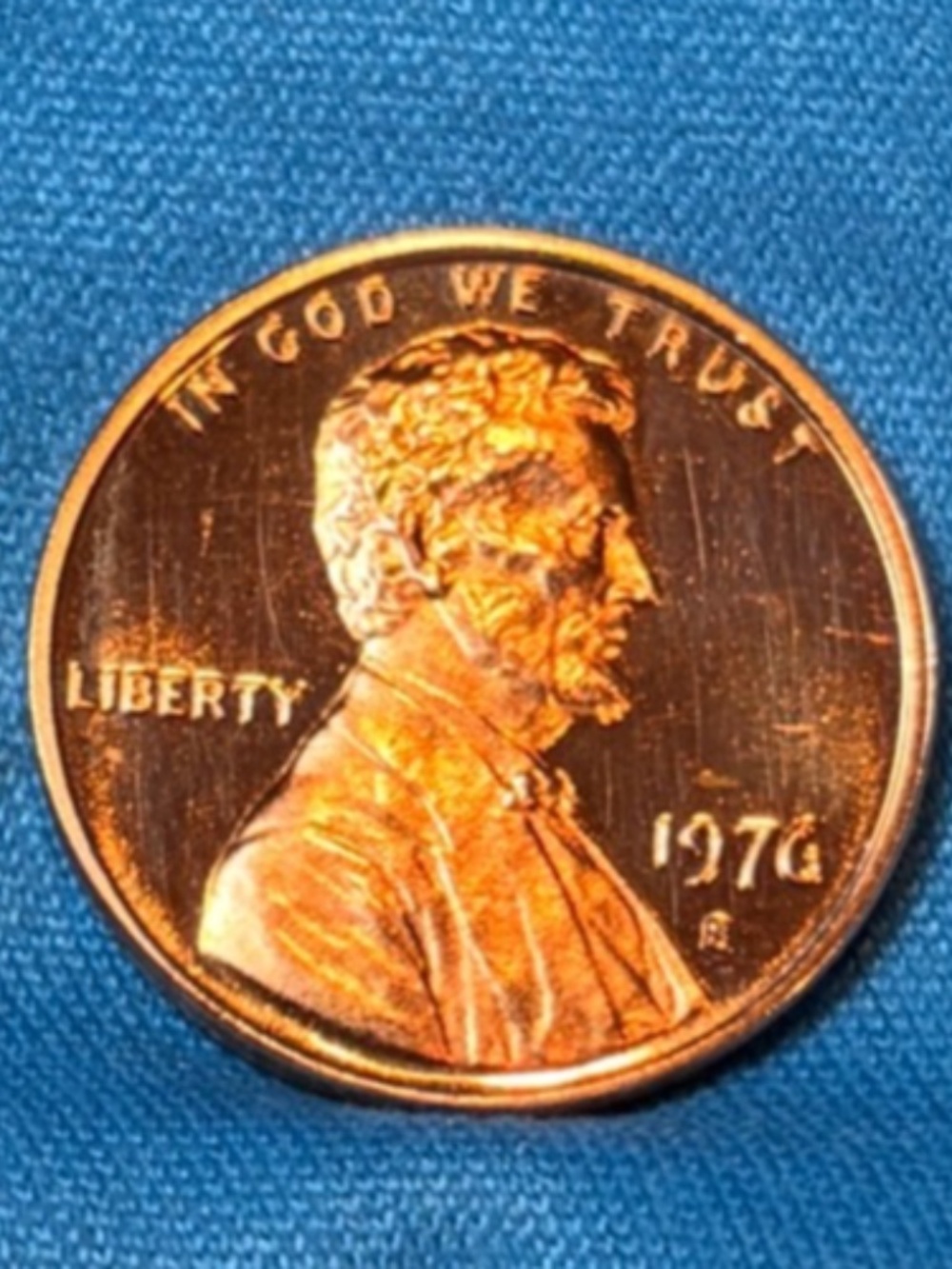 1976 S PROOF Lincoln Memorial Penny - #206462930144